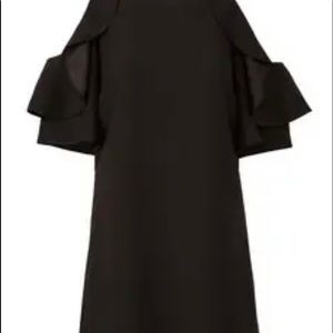 AMAZING! Kate Spade Cold shoulder black dress, NWT